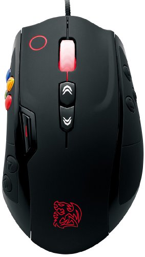 Tt Esports Volos Gaming Maus (Avago Laser Sernsor, mit einer Auflösung von bis zu 8200 DPI)