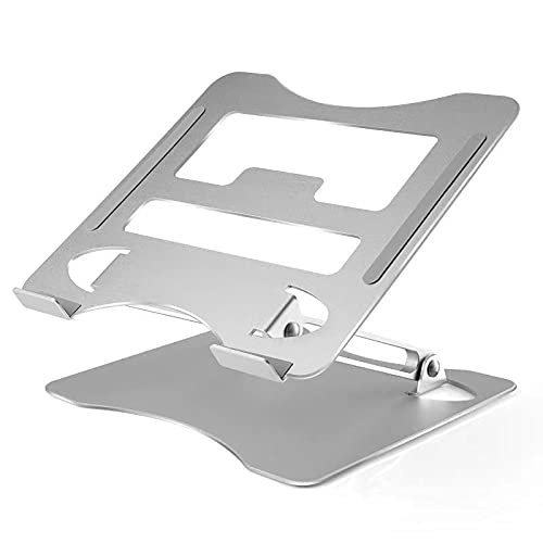 DABENXIANG Faltbare Laptop Stand Notebook Stand für Schreibtisch Doppel-Schicht Computer Riser Aluminium Alloy Einstellbar Stand Cooling Halterung Kompatibel Für 11 zu 17 3 Zoll Notebook