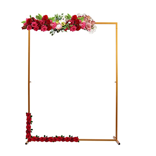 Hochzeitsbogen Quadratische Rose Blumenrahm Hintergrund Stand Party Dekor 2m*1.5m*45cm Hochzeit Bogen Stand