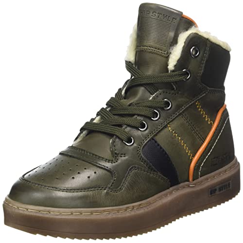 HIP H2364 Sneaker, Green, 35 EU