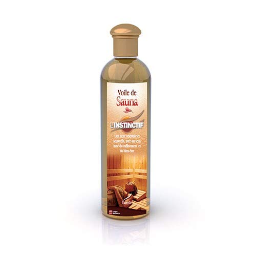 Camylle - Voile de Sauna L'Instinctif - Ausgezeichneten Sauna-Aufguss aus Hochwertigen und Naturreinen Ätherischen Ölen - Orientalisch mit ein verführerisch sinnliches Parfüm und mit einer Aura von Raffinesse und Wohlbefinden - 500ml