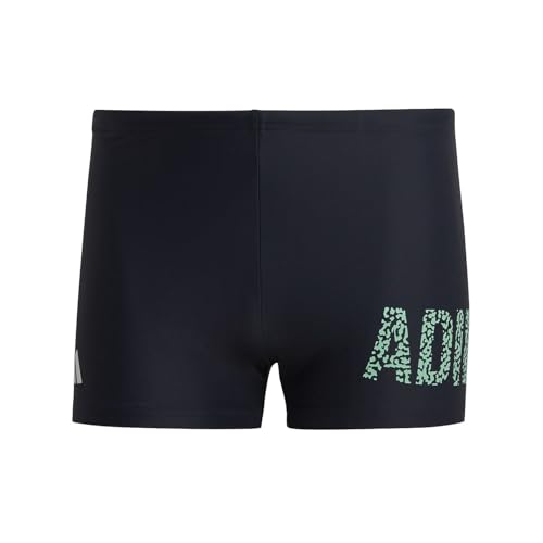 Adidas Herren Boxer Swimwear Lineage Boxer, Legend Ink/Pulse Mint, HT2070, 9