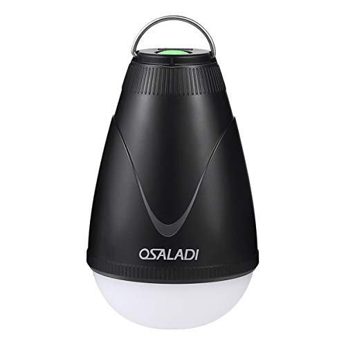 OSALADI 2-in-1 Camping Laterne Bug Zapper Zelt Licht, wasserdicht USB wiederaufladbare LED-Lampe mit Mückenschutz Gelbes Licht Option Beleuchtung für Camping Outdoor Indoor Notfälle