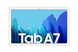 Samsung Galaxy Tab A7, Android Tablet, LTE, 7.040 mAh Akku, 10,4 Zoll TFT Display, vier Lautsprecher, 32 GB/3 GB RAM, Tablet in Silber