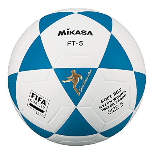 Mikasa FT5 FQ B Spezial-Fußball für Erwachsene, Unisex, Hellblau, 5