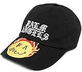 Palm Angels 'Burning Head' Smiley Baseballkappe Baseballcap Kappe Baseball Hat Hut