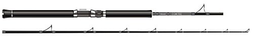 Okuma Cortez Black 223cm 6-12lbs - Bootsrute zum Meeresangeln Pilkrute für Dorsch & Seelachs Bootsruten für Norwegen & Island Meeresrute