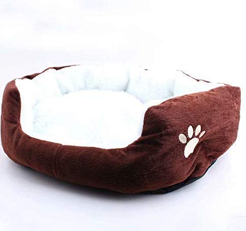 Flyinghedwig Katzenbett für Haustiere in Wabenstruktur in Wabenform rund oder Oval für Katzen und Hunde, klein