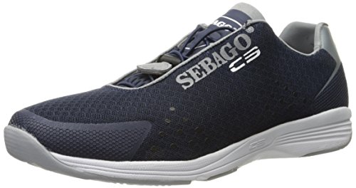 Sebago Herren Cyphon Sea Sport Bootsschuh, Blau (Marineblau/Grau), 46 EU