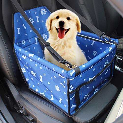lahomie Autositz Korb für Haustiere, aus Oxford-Stoff, Sitzbezug für Auto-Hängematte, robuste Tasche für Haustiere und Reisen