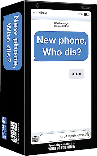 WHAT DO YOU MEME? New Phone, Who Dis? - Partyspiel für Erwachsene (UK Edition)