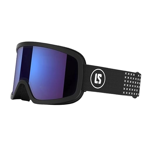 LOUBSOL - Skibrille LS2 Schwarz – Mi Bleu Cat 3 – Unicolor – Unicolor – Unicolor
