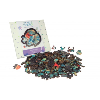 The Wild Puzzle Wooden Puzzle - The Goldfish Bowl 260 Teile Puzzle The-Wild-Puzzle-759832 3