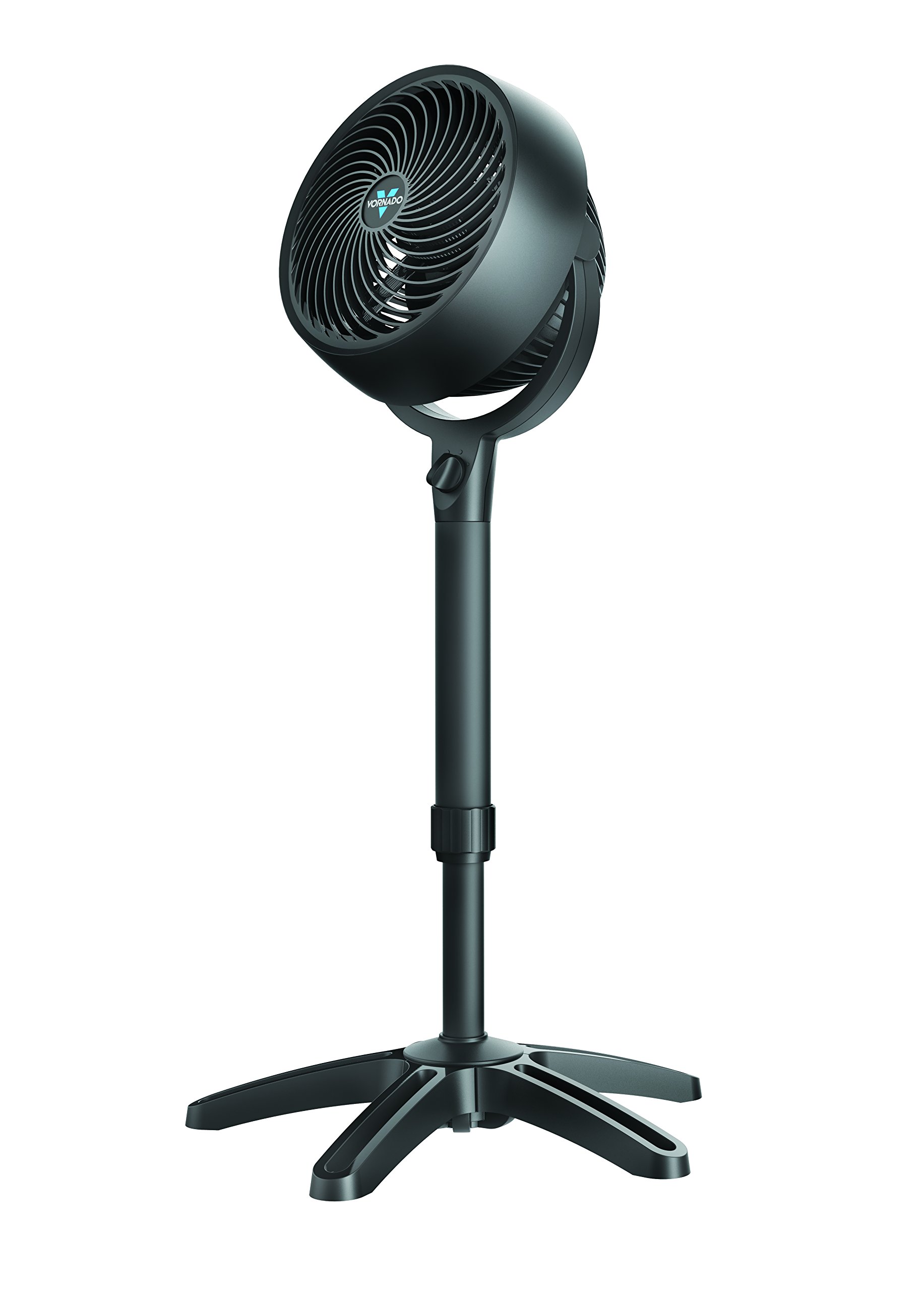 Vornado 683 Standventilator - Standlüfter Höhenverstellbar 42W mit 3 Stufen - Flüsterleise - Schwarz - 23m Reichweite