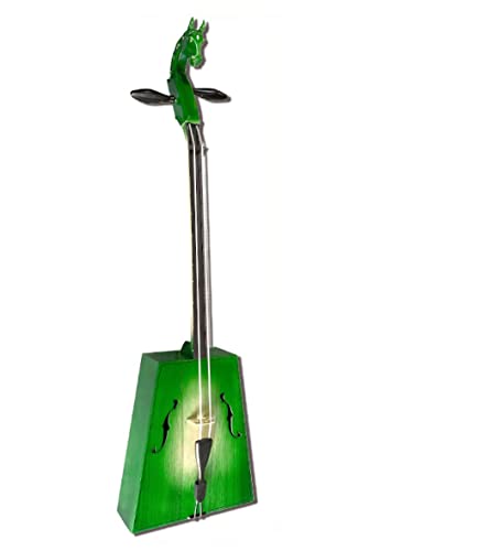 Morin Khuur Matouqin grünes professionelles Einstiegsgerät innermongolisches Musikinstrument