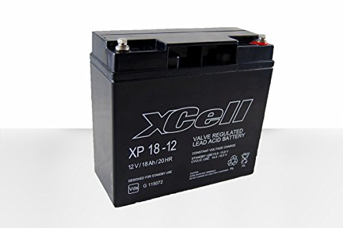 reVolt Bleiakku: Wartungsfreie Blei-Batterie mit 12 Volt, 18 Ah, M5-Schraubanschluss (Akku 12V)