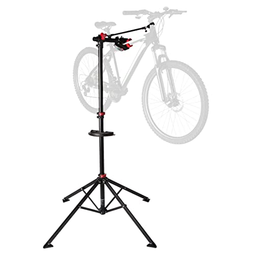 Ultrasport Fahrradmontageständer Expert, robuster Fahrradständer, auch fürs Mountainbike -Reparaturständer für Fahrräder aller Art bis 30 kg, mit sinnvollen Features für die Fahrradreparatur