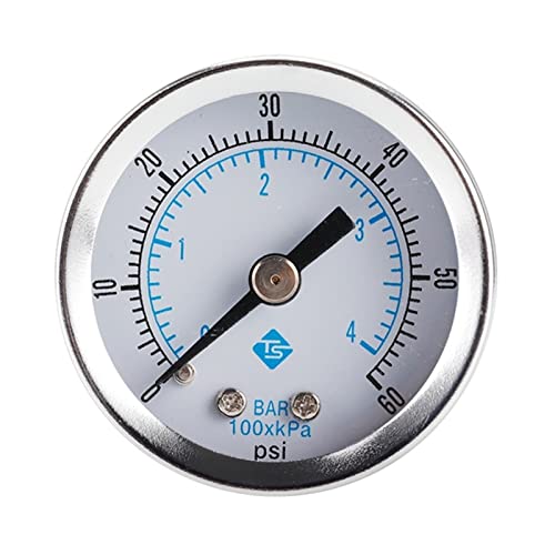 Utility Manometer Dual Skala Manometer Bruchsicher Manometer Einfache Bedienung Druck Meter Industrielle Dropship