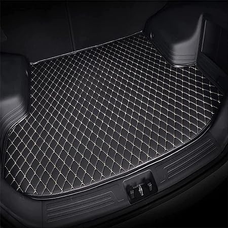 1 Stück Auto Leder Kofferraummatten Für BMW 2er (G42) ab 2021, Kofferraum Schutzmatte Kofferraumwanne Kompatibel ZubehöR