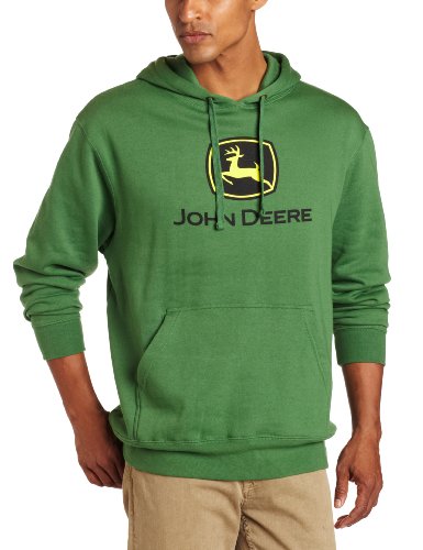 John Deere NCAA Herren Trademark Logo Core Hood Pullover Fleece