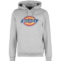 Dickies Icon Logo Hoodie Herren Kapuzenpullover (Grey meliert, x_l)