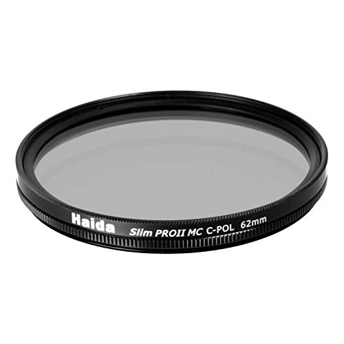 Haida C-POL-Filter, 62 mm, Slim PROII, mehrfach beschichteter Zirkular-Polfilter