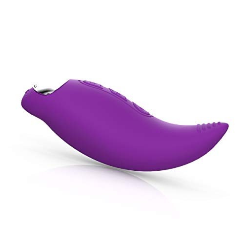 CHERRYDELICE – Klitoris-Stimulator mit 10 Vibrationsmodi, Frau un Paar, Leise, Wasserdicht, Silikon, USB Wiederaufladbar (Lavendel)