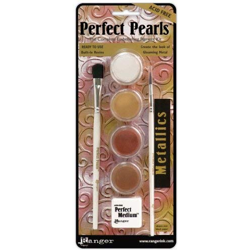 Perfect Pearls Pigment-Puder-Set, metallisch