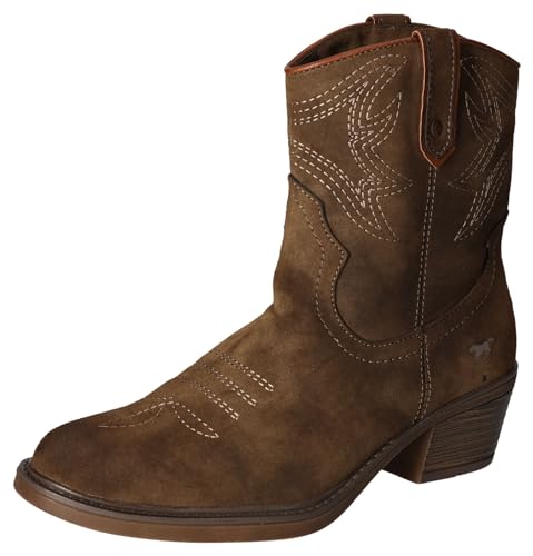 Mustang Damen 1478-502 Westernbooty, Cognac, 37 EU