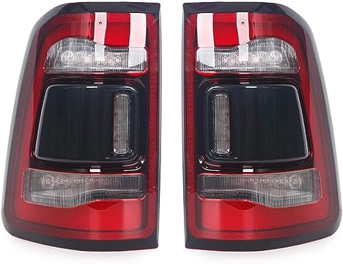SeWezi Auto Rücklicht Komplettsets für Dodge RAM 1500 2019-2021, Wasserdicht Bremslicht Blinker Nebelschlussleuchte Autozubehör,Right