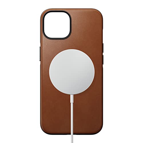 Nomad Modern Leather case iPhone 14 tan