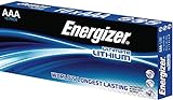 Energizer® Batterie, Ultimate LITHIUM, Micro, AAA, LR03, 1,5 V (10 Stück), Sie erhalten 1 Packung á 10 Stück