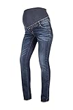 Love2Wait Damen 36-Inch Romy Slim Fit Jeans, Dark Wash, XL