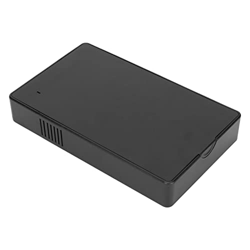 Wnesy USB3.0-Festplattengehäuse, 3,5-Zoll-2,5-Zoll-SATA-Festplattengehäuse mit Serieller Schnittstelle für Zuhause (EU-Stecker)