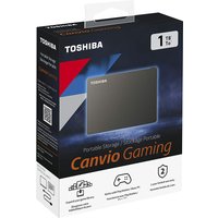 Toshiba Canvio Gaming - Festplatte - 1 TB - extern (tragbar) - 2.5 (6.4 cm) - USB 3.2 Gen 1 - Schwarz