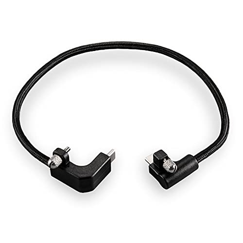 Tilta Kabel für BMPCC 4K, 90 Grad, 20 cm, Schwarz CB-USBC-20