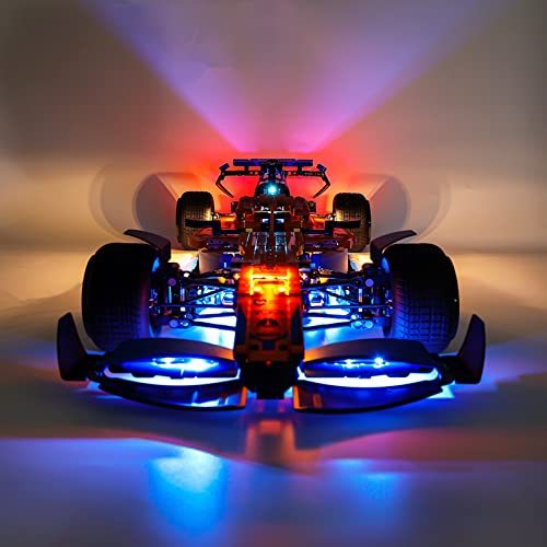 LED Beleuchtung Licht Set Für Lego 42141 Technic McLaren Formel 1 Rennwagen, für Männer und Frauen Spielzeug Geschenk, Beleuchtungsset Kompatibel mit Lego 42141(Nicht Enthalten Modell)