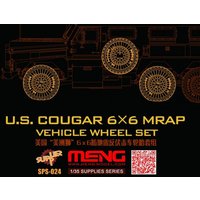 MENG SPS-024 - Modellbausatz US Cougar 6x6 MRAP Vehicle Wheel Set