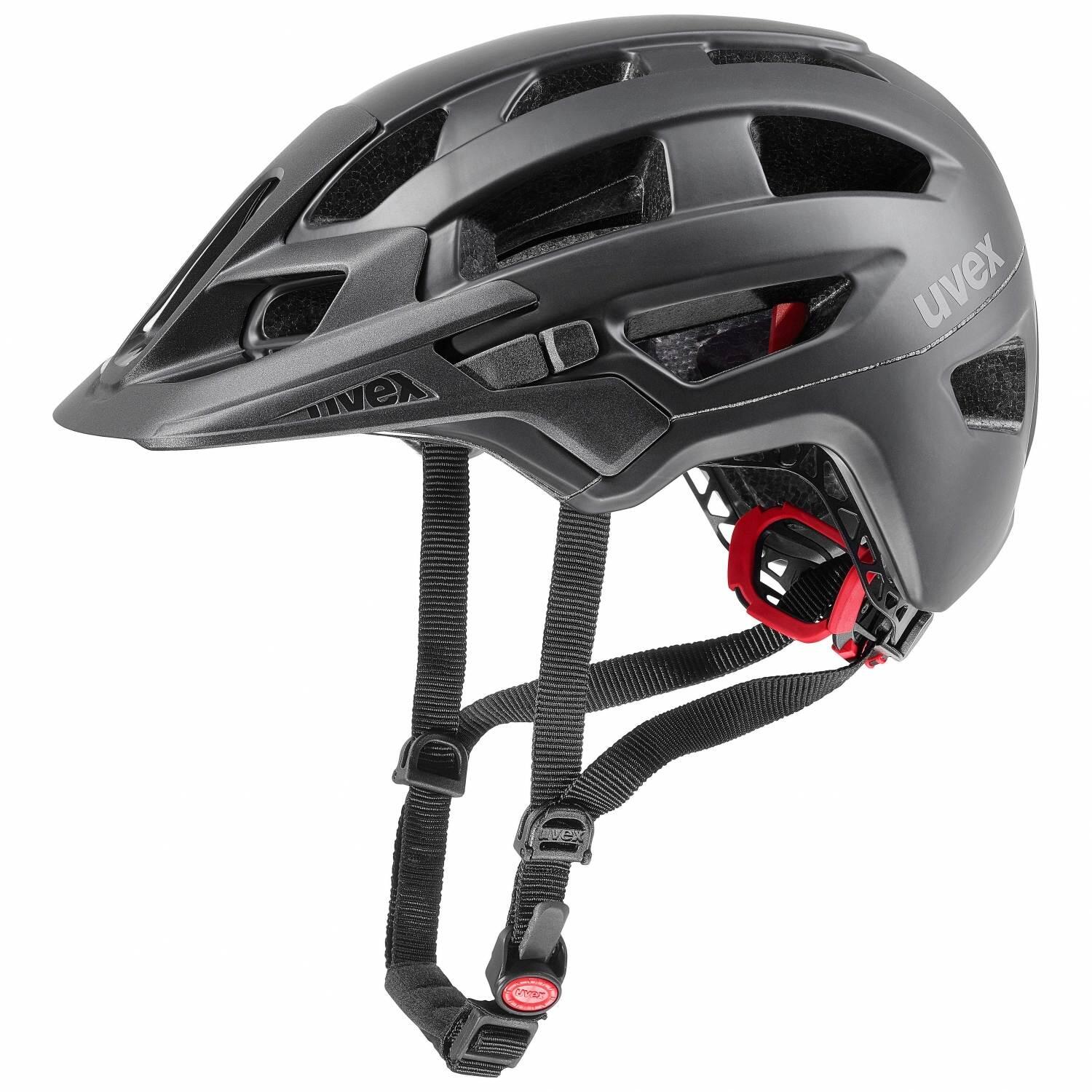 Uvex Fahrradhelm finale 2.0 Enduro-Helm mit innovativem Belüftungsmanagement für Erwachsene in schwarz