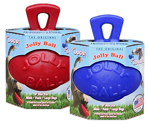 Jolly Ball 20cm red Horse+Dog - Rood