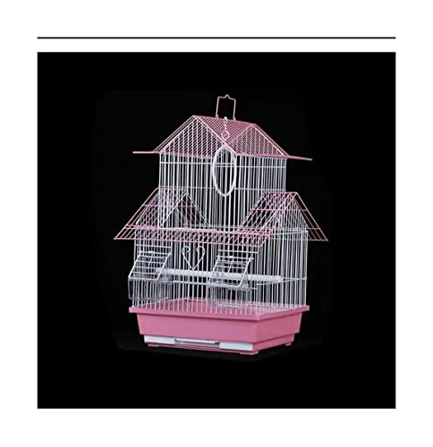 Tragbare Vogelkäfige Metall Vogelhaus Erhöhung Vogelhausträger Einfacher langlebiger Vogelkäfig für Hof Hinterhof