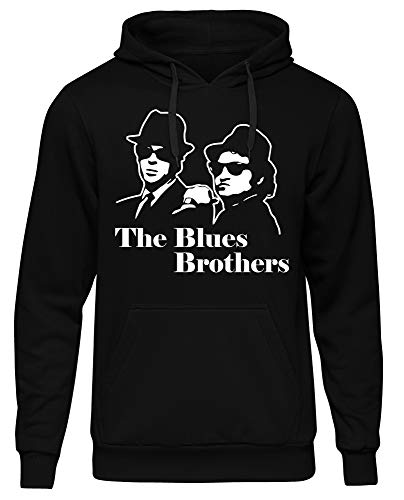 uglyshirt89 Blues Brothers Kapuzenpullover | Dan Aykroyd | Kult (XXL)