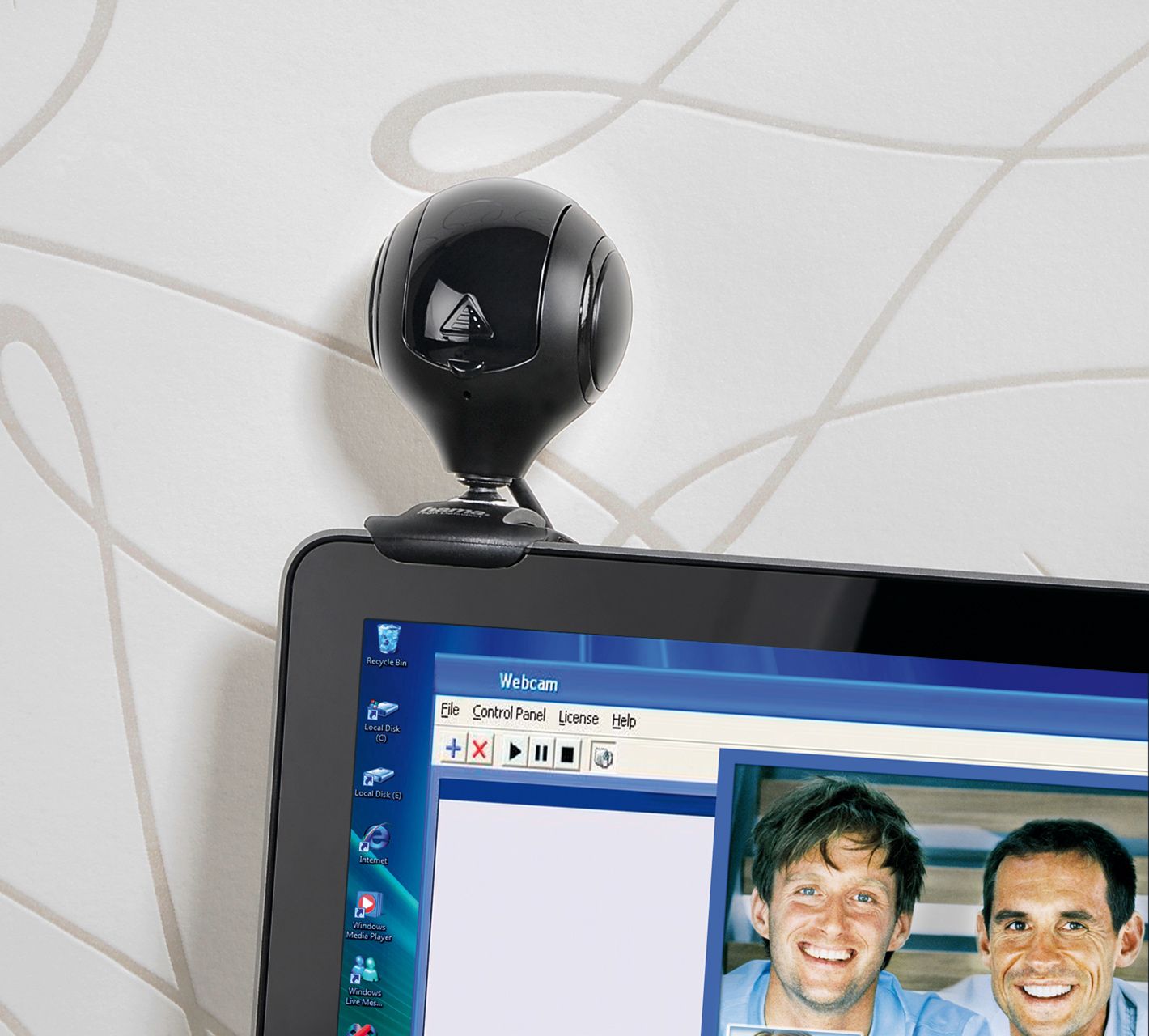 hama HD-Webcam Spy Protect - schwarz 4