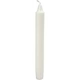 Kerzen mit Kerze, Durchmesser: 23 mm, A. 20 cm, weiß, 30 Stück