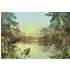 KOMAR Vliestapete »Lac Tropical«, Breite 400 cm, seidenmatt - bunt