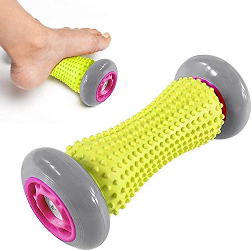 nobrand Yoga-Tools Jrc Yoga Health Care-Rad-Hals-Lendenwirbel Bein Hand-Fuß-Massage Rad, zufällige Farbe Lieferung, Länge: 17cm Familiensport (Color : Color1)