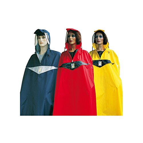 Hock Regenbekleidung Erwachsene Regenponcho Super Praktiko, Rot, XXL