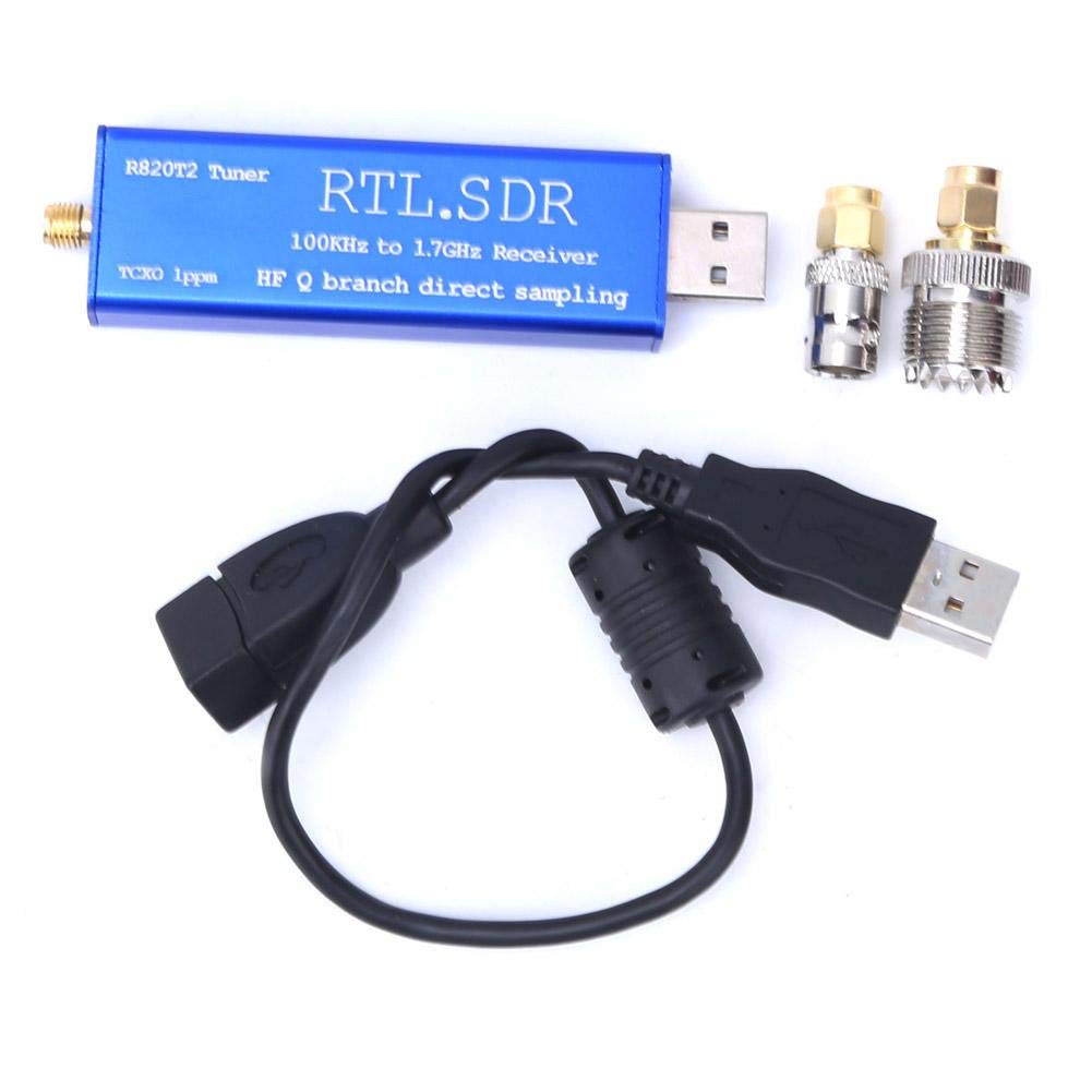 100-kHz-1,7-GHz-USB-Tuner-Empfänger UHF-VHF-RTL-SDR-Empfänger RTL2832U + R820T2-Chipsatz-Kit