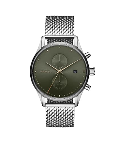 MVMT Herren analog Quarz Uhr mit Edelstahl Armband 28000191-D