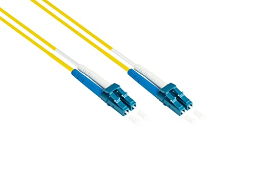 Good Connections OM5 LWL Kabel - DUPLEX - Stecker SC an SC - Multimode 50/125 - 1/10/40/100-Gigabit Ethernet - Lichtwellen-Leiter, Glasfaser-Kabel, Patchkabel - 30 m